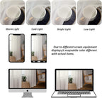Chyhomenyc Ivory Sheer Valances - Image 4