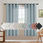 H.VERSAILTEX Living Room Linen Curtains by HVERSAILTEX