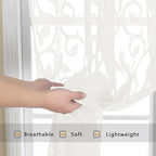 OWENIE Furman Sheer Curtains 63 inch Length - Image 6