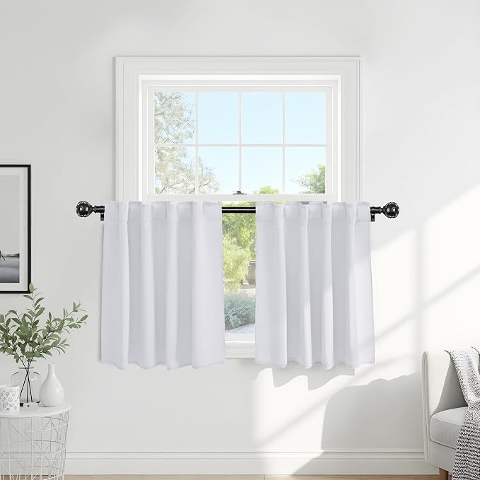 PONY DANCE 50% Light Filtering Room Darkening Curtains by PONYDANCE