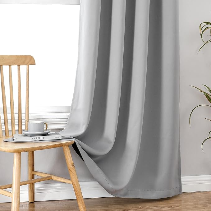 ChrisDowa 100% Blackout Curtains 78 inch Long - Image 7