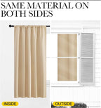 NICETOWN Kitchen Room Darkening Curtains - Image 7