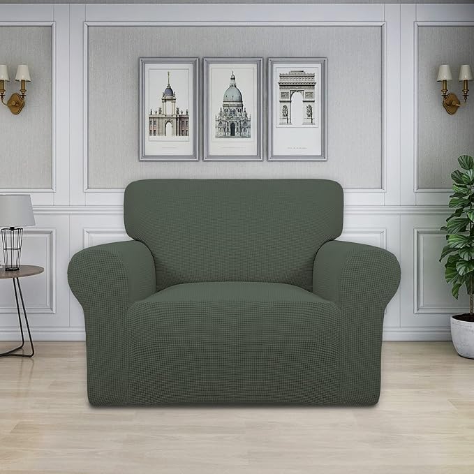 Easy-Going Stretch Oversized Chair Sofa Slipcover 1-Piece Couch Sofa Cover - Image 2