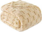Exclusivo Mezcla Queen Size Flannel Fleece Blanket, Super Soft and Warm by ExclusivoMezcla