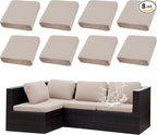 Outdoor Cushion Covers Set, Replacement by SUKAIKEQA