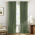 100% Blackout Shield Linen Blackout Curtains by 100BlackoutShield