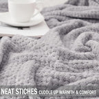 Exclusivo Mezcla Fleece Bed Blanket Queen Size, Super Soft and Warm Blankets - Image 5