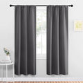 NICETOWN Grey Window Curtains for Bedroom by NICETOWN