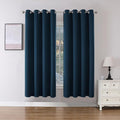 Joydeco Blackout Curtains 72 Inch Length 2 Panels Set, Thermal Insulated Long by JOYDECO