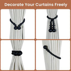 KLOGTSIND Magnetic Curtain Tiebacks, Curtain Tie Backs - Image 4