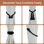 KLOGTSIND Magnetic Curtain Tiebacks, Curtain Tie Backs - Image 4
