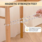 Magnetic Curtain Tiebacks, 6 Pack Curtain Holdbacks - Image 6
