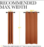 NICETOWN Blackout Curtain Panels - Image 7