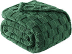 Exclusivo Mezcla Queen Size Flannel Fleece Blanket, Super Soft and Warm by ExclusivoMezcla