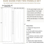 100% Blackout Shield Linen Blackout Curtains - Image 7