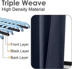 Chyhomenyc Navy Blue Valances for Window, Room Darkening Short Curtains for - Image 5