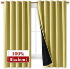 NICETOWN 100% Blackout Curtains - Image 2