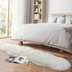 Faux Fur Rug for Bedroom, Fluffy Runner Rugs Soft Sheepskin Rug Sofa Couch Seat - Image 3
