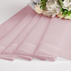 Chyhomenyc Sheer Curtains 45 Inch Long 2 Panels, Short Voile Drapes - Image 9