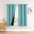 ChrisDowa 100% Blackout Curtains 54 inch Long by ChrisDowa
