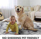 8x10 Ft Extra Large Shag Rugs for Living Room, Tie Dyed Ultra Soft Fluffy Furry - Image 6