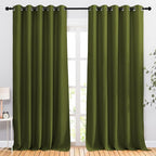 NICETOWN Room Darkening Living Room Curtains 102 inches Long by NICETOWN