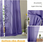 Gwine Sheer Curtains 96 Inches Long - Image 5