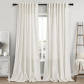 Nanspring Extra Long Curtains 2 Panels 104 Inches Long by Nanspring
