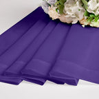 OWENIE Purple Sheer Curtains, Sheer Curtains 84 inch Length 2 Panels Set - Image 5