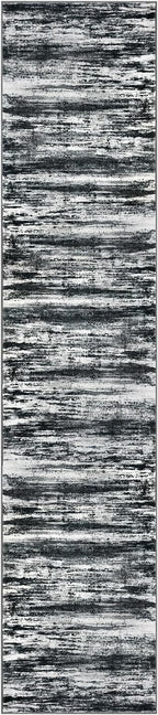 KOZYFLY Modern Abstract Washable Rug Runner 2.6x12 Hallway Rug Runner Non-Slip - Image 8