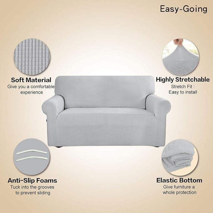 Easy-Going Stretch Oversized Sofa Slipcover 1-Piece Sofa Cover Furniture - Image 3