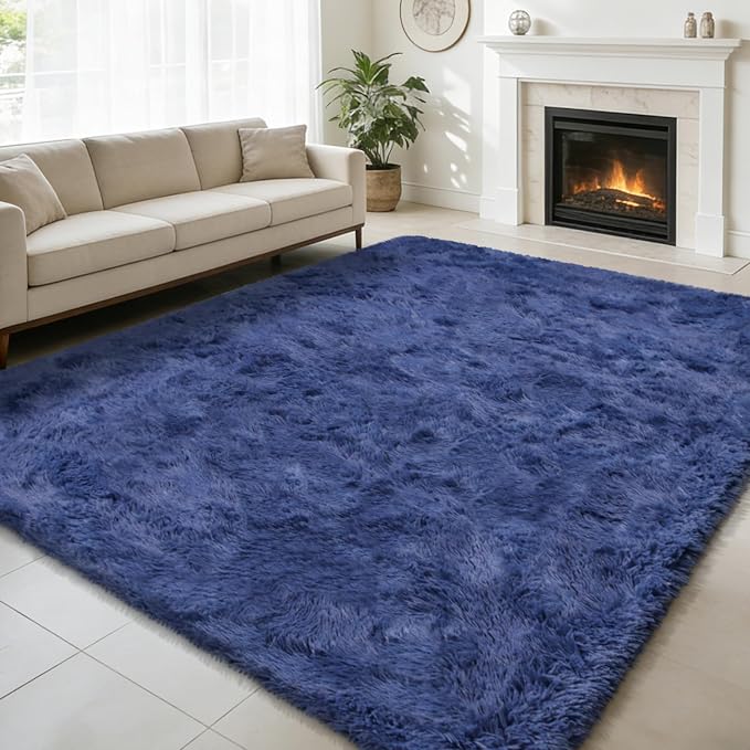 Ultra Soft Fluffy Area Rugs for Bedroom Living Room 10x14, Nursery Rug by yulidayang