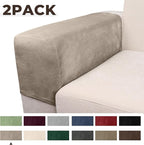 Couch Arm Covers 2 Pcs Sofa Armrest Covers Stretch Couch, Armrest Cover - Image 5