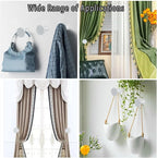 Curtain Tiebacks 2 Pack Curtain Holdbacks Zinc Alloy Curtain Tie Backs Wall - Image 6