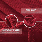Exclusivo Mezcla Fleece Throw Blanket Extra Large, Super Soft and Warm Blankets - Image 5