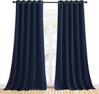 NICETOWN Blackout Curtain Panels, Window Treatment Energy Saving Thermal - Image 2