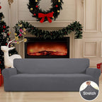 Easy-Going Stretch 4 Seater Sofa Slipcover 1-Piece Sofa Cover Furniture - Image 2