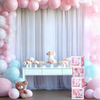 20ft x 15ft White Tulle Backdrop Curtain - Image 4