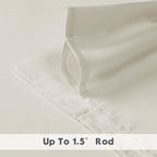 Chyhomenyc Kitchen Valances for Windows, Short Window Valance Curtains for - Image 6