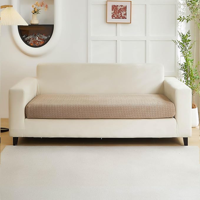 Couch Covers for 2 Cushion Sofa Pet Friendly Couch Cushion Covers Universal by Disayu