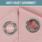 H.VERSAILTEX Pink Blackout Curtain - Image 7