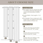 Pinch Pleated Linen Curtains 84 Inch Length 2 Panels Set, Light Filtering Linen - Image 8