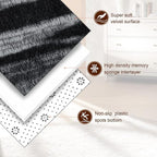 TWINNIS Super Soft Shaggy Rugs Fluffy Carpets, 6x9 Feet, Indoor Modern Plush - Image 2