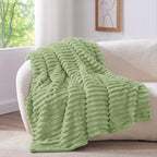 BEDELITE Twin Blanket for Couch & Bed, 300GSM Soft & Warm Fleece Blanket - Image 2