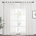 NICETOWN Voile Sheer Curtains for Bedroom Windows, Grommet Top Elegant by NICETOWN