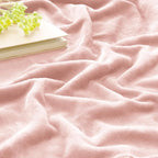 BEDELITE Fleece Blanket Pink Morn Throw Blankets - Image 3
