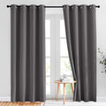 NICETOWN Gray Blackout Curtains by NICETOWN