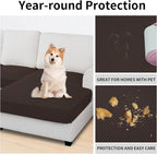 Easy-Going Stretch 4 Pieces Couch Cushion Covers - Image 3