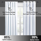 RYB HOME RV Curtains for Camper Windows, Mini Small Thermal Insulated Sunlight - Image 5