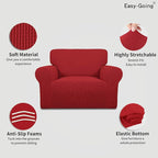 Easy-Going Stretch Oversized Chair Sofa Slipcover 1-Piece Couch Sofa Cover - Image 3